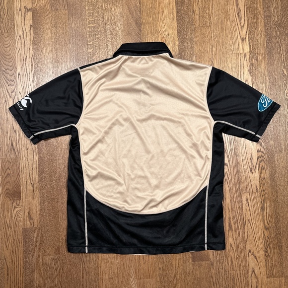 Canterbury New Zealand Blackcaps Cricket T20 Black Brown Jersey Mens XL - Picture 2 of 8